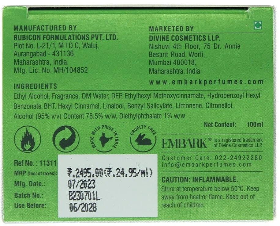 Embark My Journey Kerala EDP parfumuotas vanduo unisex, 100 ml