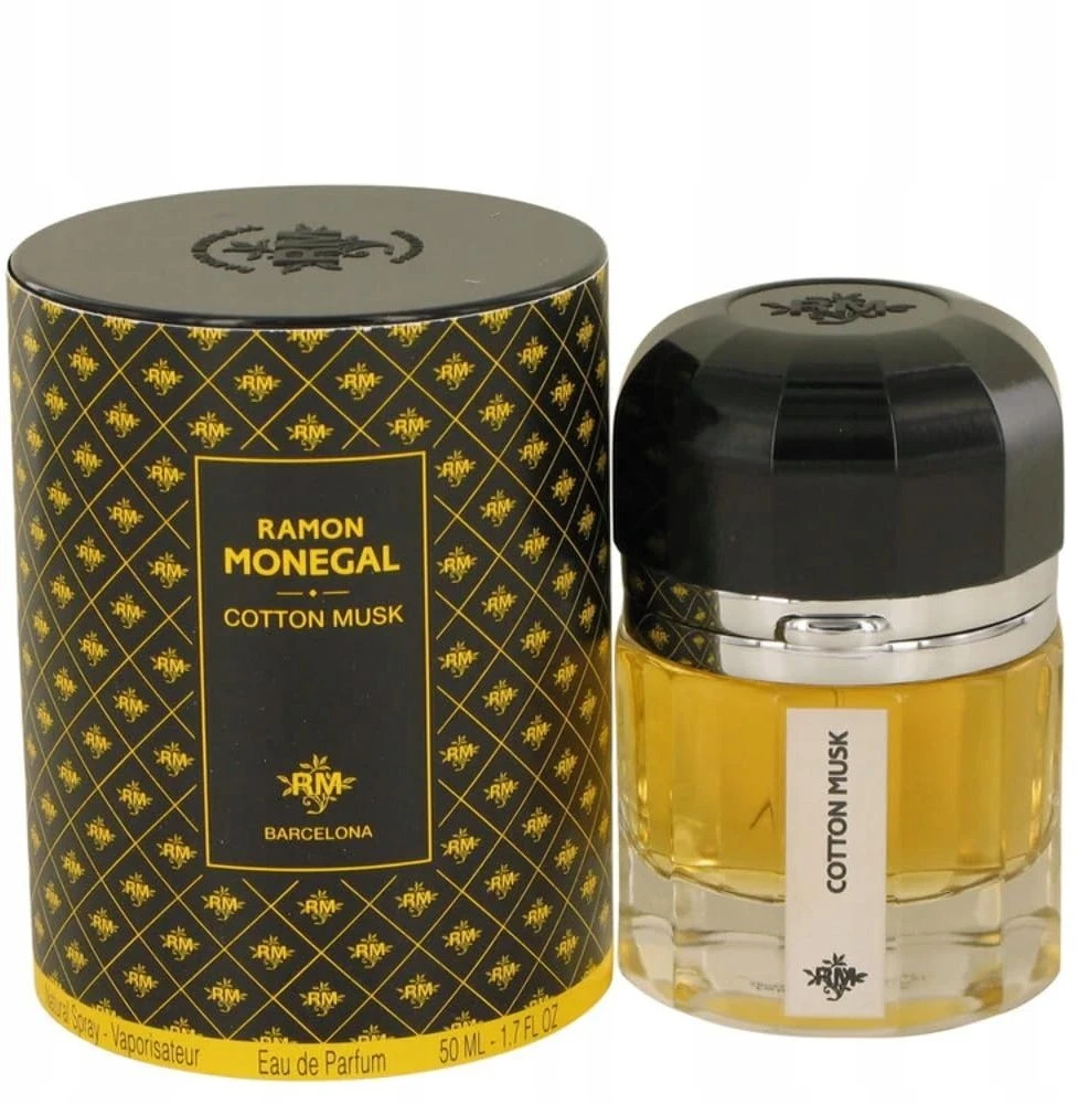Ramon Monegal Cotton Musk EDP parfumuotas vanduo moterims, 50 ml