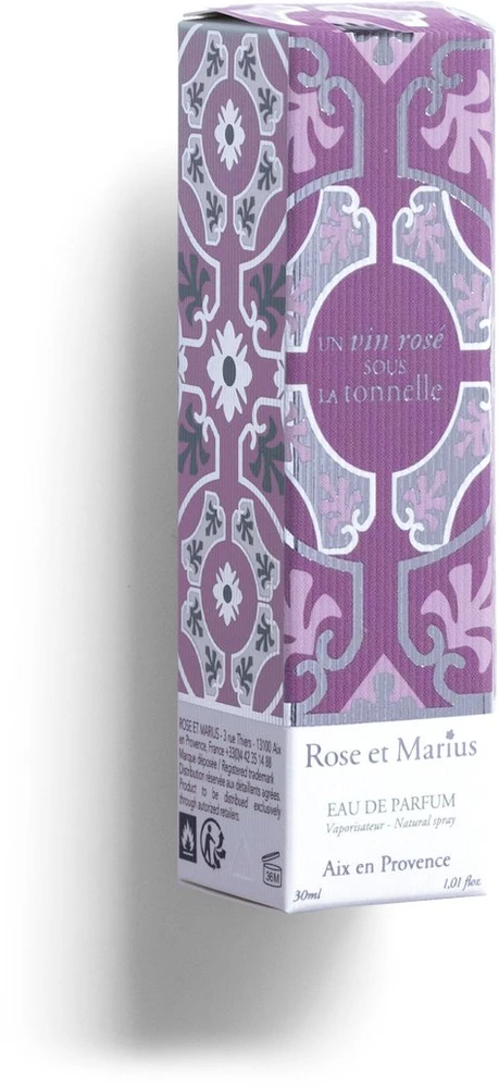 Rose et Marius Un vin rose sous la tonnelle EDP parfumuotas vanduo unisex, 30 ml