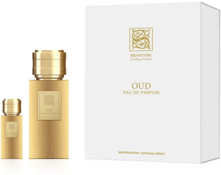 Signature Sillage D'Orient Power Of The Scent Oud rinkinys moterims (EDP, 100 ml + EDP, 15 ml)