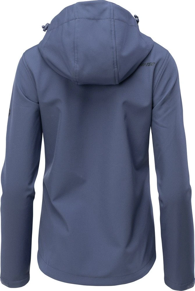 hitec Moteriška softshell striukė su reguliuojamu gobtuvu Hi-Tec