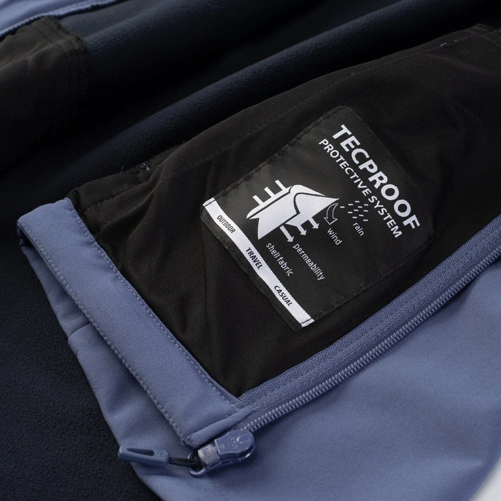 hitec Moteriška softshell striukė su reguliuojamu gobtuvu Hi-Tec