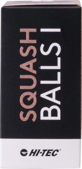 Hi-Tec Squash kamuoliukų rinkinys Hi-tec Squash Balls I juodas universalus dydis