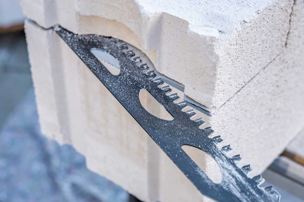 Wolfcraft HSS ašmenys 365 mm akytojo betono, tuščiavidurių blokelių pjovimui, tiesiam pjovimui, wolfcraft