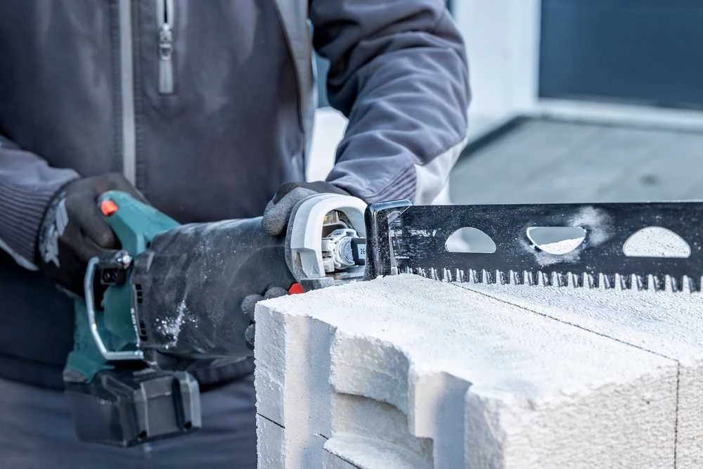 Wolfcraft HSS ašmenys 365 mm akytojo betono, tuščiavidurių blokelių pjovimui, tiesiam pjovimui, wolfcraft