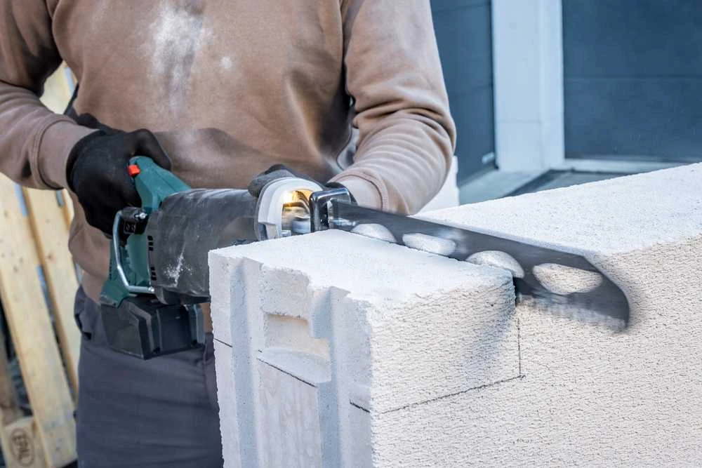 Wolfcraft HSS ašmenys 365 mm akytojo betono, tuščiavidurių blokelių pjovimui, tiesiam pjovimui, wolfcraft