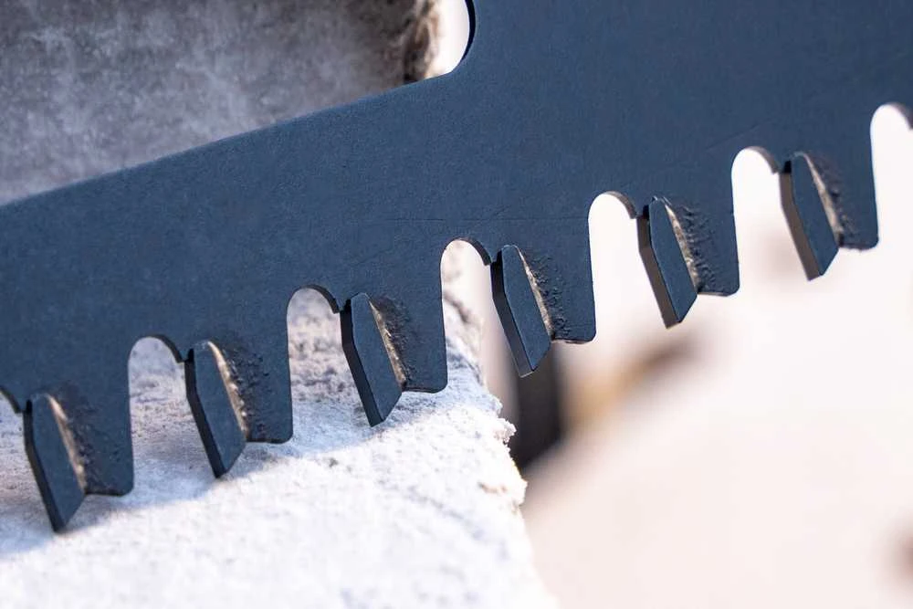 Wolfcraft HSS ašmenys 365 mm akytojo betono, tuščiavidurių blokelių pjovimui, tiesiam pjovimui, wolfcraft