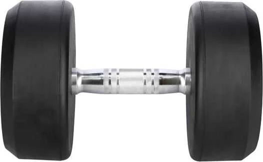 HMS HG PRO gumuotas hantelis 1 x 25 kg