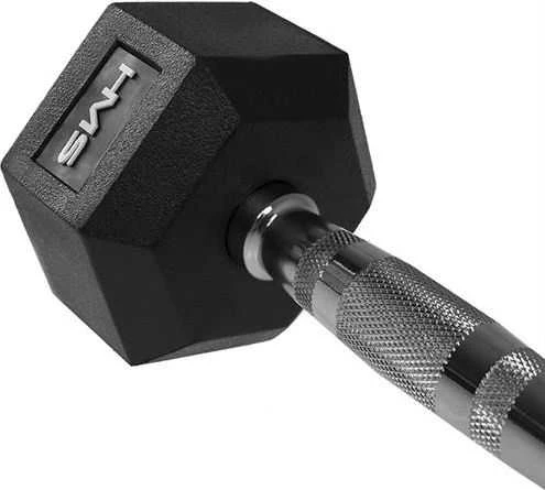 HMS „Hex Pro“ guminis hantelis 1 x 27,5kg