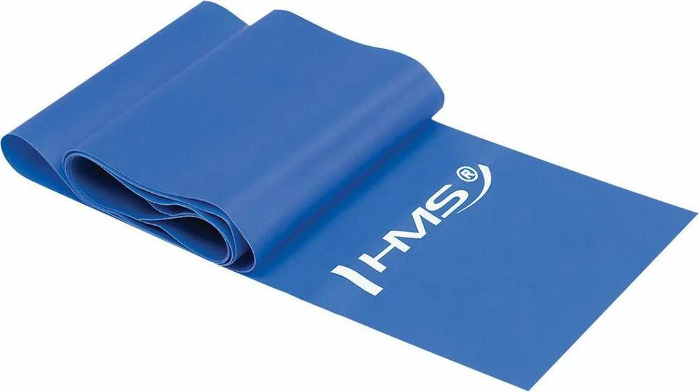 Pasipriešinimo juosta HMS GU02 mėlyna, 1200x120x0.5mm