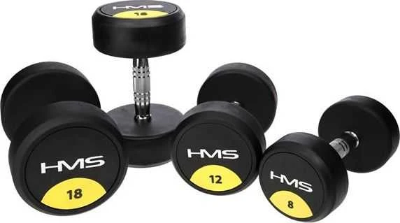 HMS HG PRO guminis hantelis 1 x 7kg