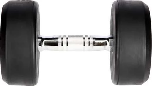 HMS HG PRO gumuotas hantelis 1 x 16 kg