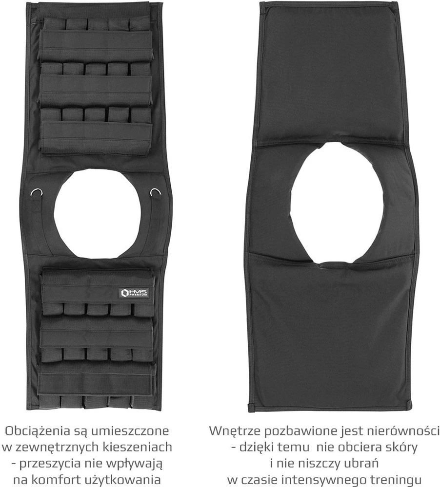 HMS Treniruočių liemenė su apkrova 40 KG KTO40 premium (5905504108540)