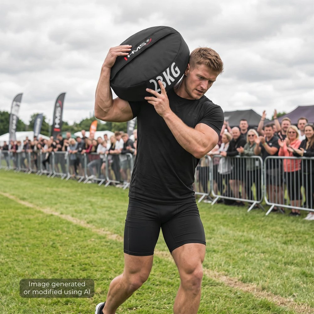 HMS Treniruočių maišas Sandbag Strongman, skirtas užpildyti 23 KG WSN23 (5905504108496)