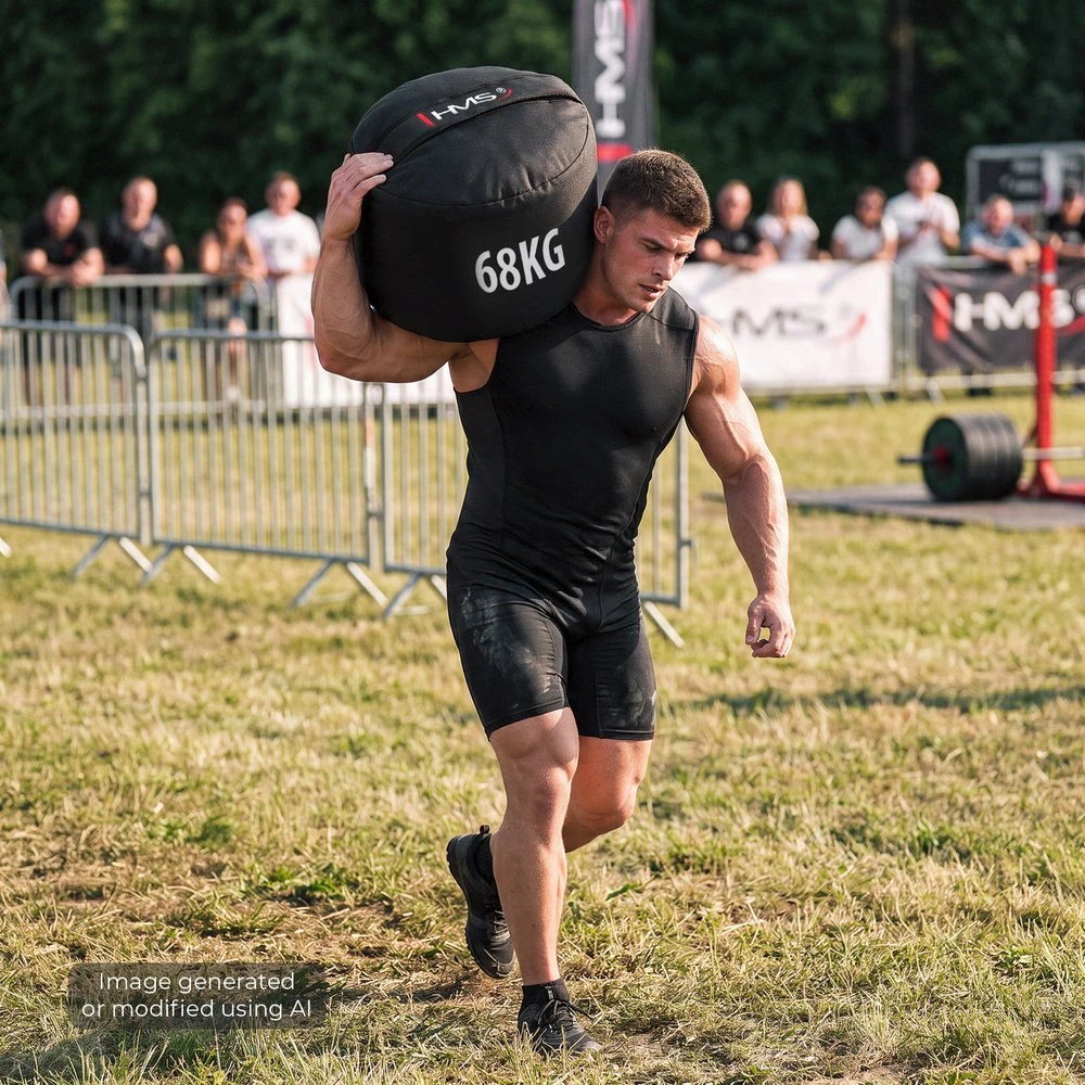 HMS Treniruočių maišas Sandbag Strongman, skirtas pripildyti 68 KG WSN68 (5905504108519)