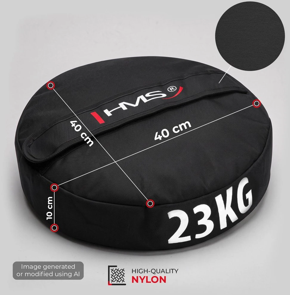 HMS Treniruočių maišas Sandbag Strongman, skirtas užpildyti 23 KG WSN23 (5905504108496)