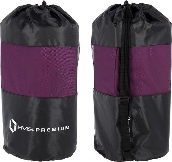 Masažinio akupresūros kilimėlio ir pagalvėlės rinkinys HMS Premium AKM04 purpurinis