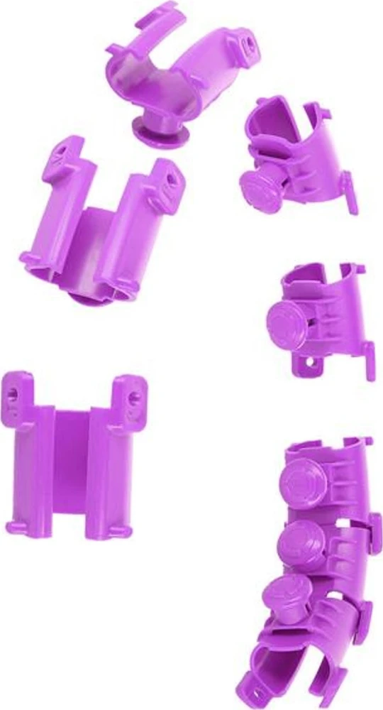 HULA HOP RINKINYS HHW12 VIOLETINIS SU SVORIAIS IR HMS DIRŽAS BR163 Juodas PLUS SIZE