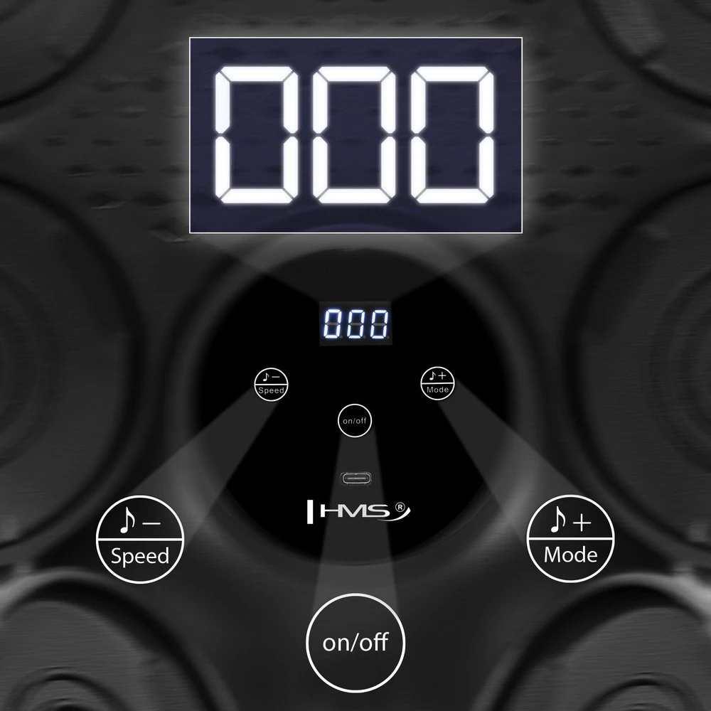 INTELLIGENT MUSIC BOXING MACHINE WITH BLUETOOTH AND BOXING GLOVES TB30 HMS