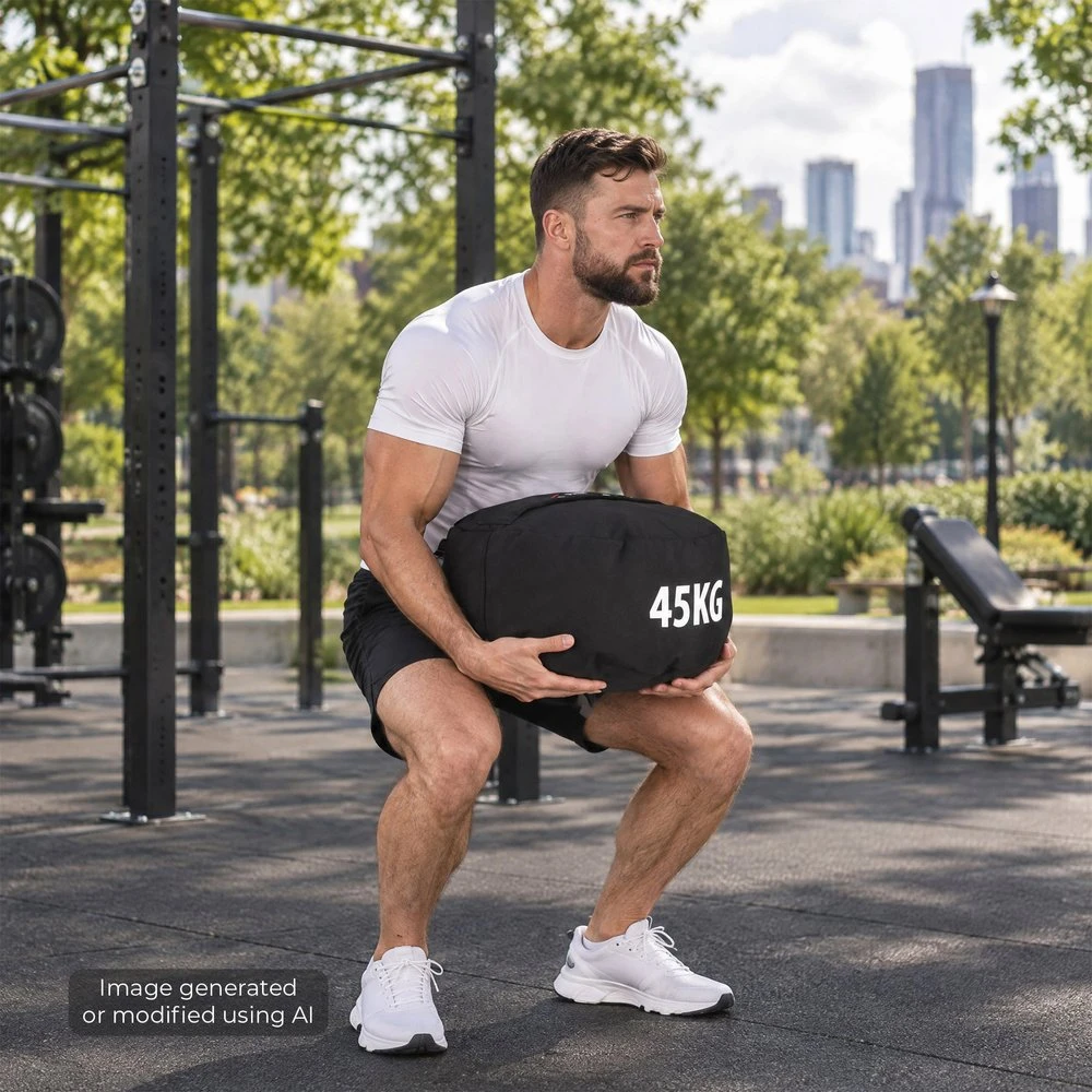 HMS WSN45 Strongman treniruočių maišas, skirtas užpildyti 45 KG (5905504108502)
