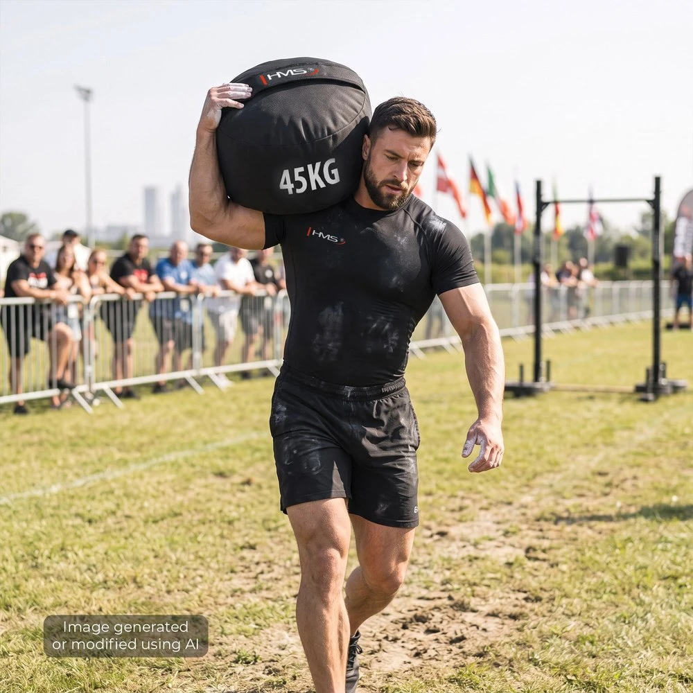 HMS WSN45 Strongman treniruočių maišas, skirtas užpildyti 45 KG (5905504108502)