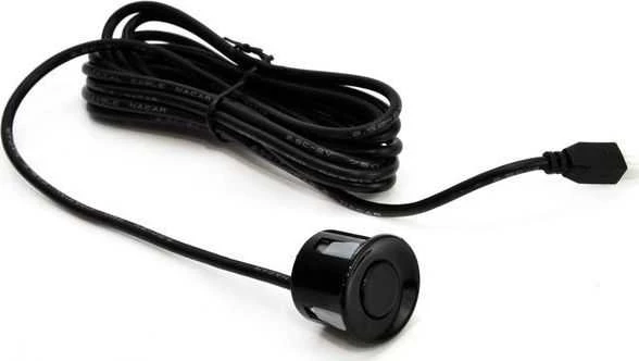 Parkavimo pagalbos sistema LED, 8 juodi jutikliai 22 cm AMIO-01560