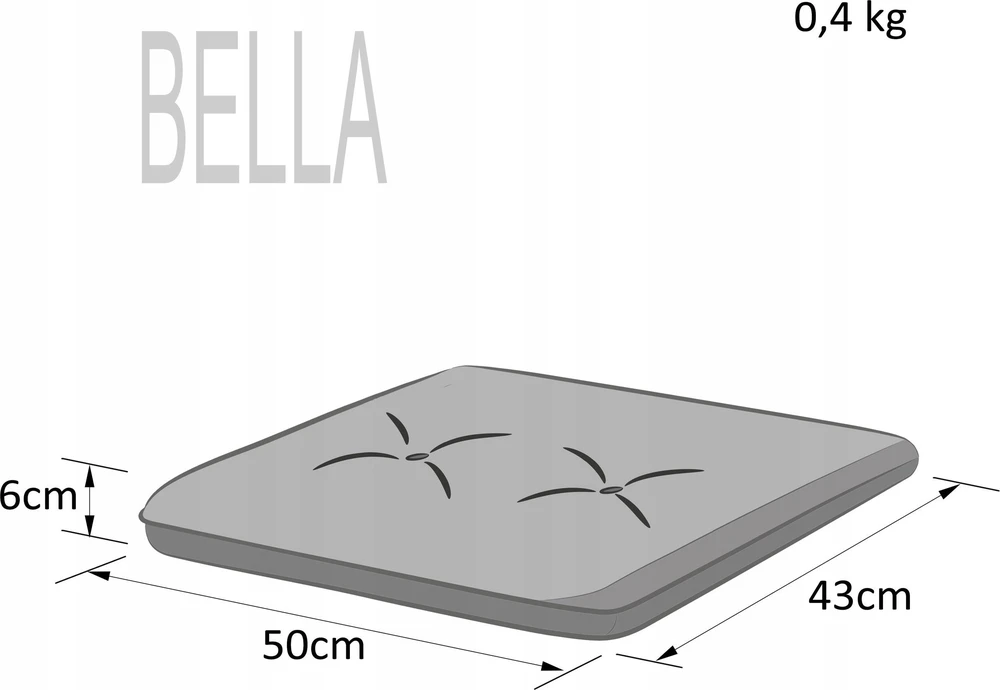 Hobbygarden BELLA GRAY PAGALVĖ