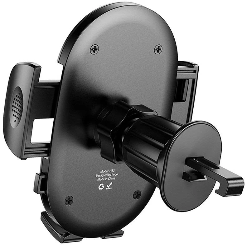 Car phone holder Hoco air vent H53 juodas