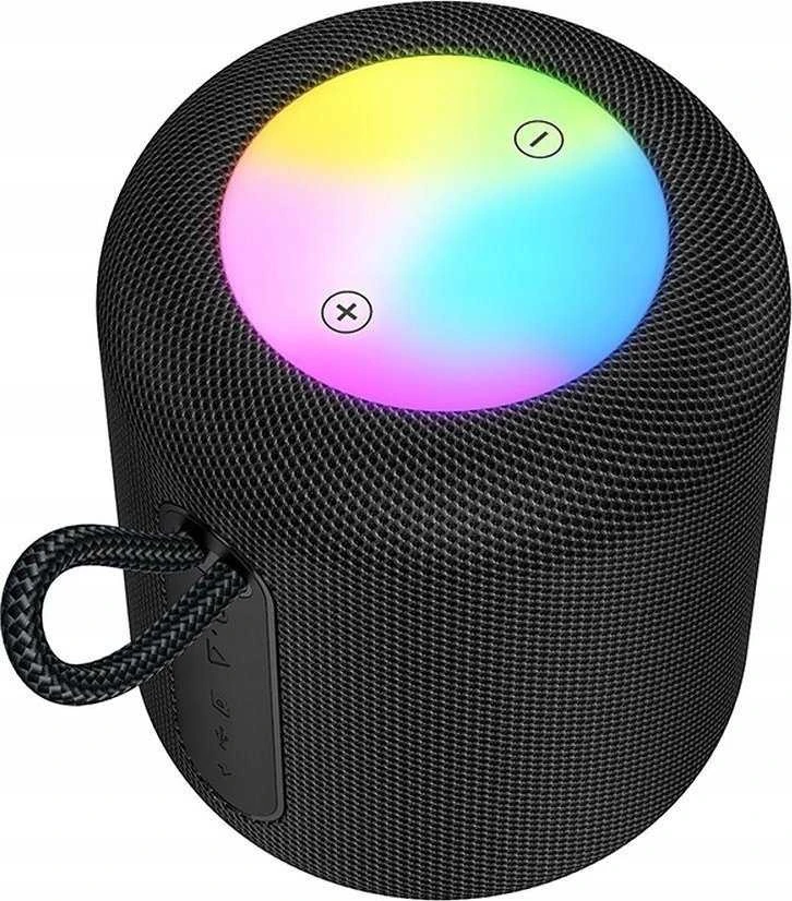Belaidė kolonėlė LED 5W 3h Hoco HC30 juoda