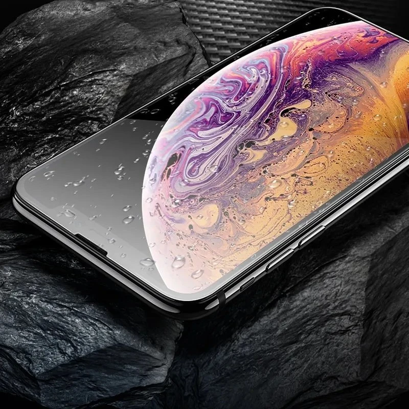Grūdintas stiklas iPhone X / XS / 11 PRO Hoco HD 5D Guardian Shield 10 vnt. G14 juodas