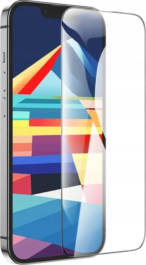 Grūdinto stiklo iPhone 15 PLUS / 16 PLUS Hoco HD 5D Guardian apsauginis stiklas 10 vnt. G14 juodas