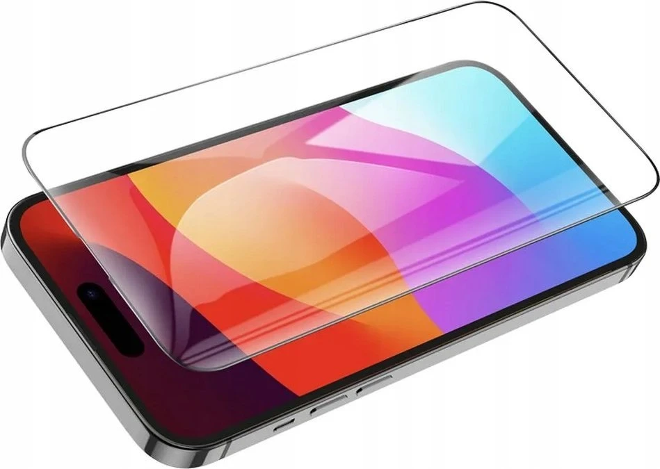 Grūdintas stiklas iPhone 15 PRO Hoco HD 5D Guardian skydelis 10 vnt. G14 juodas