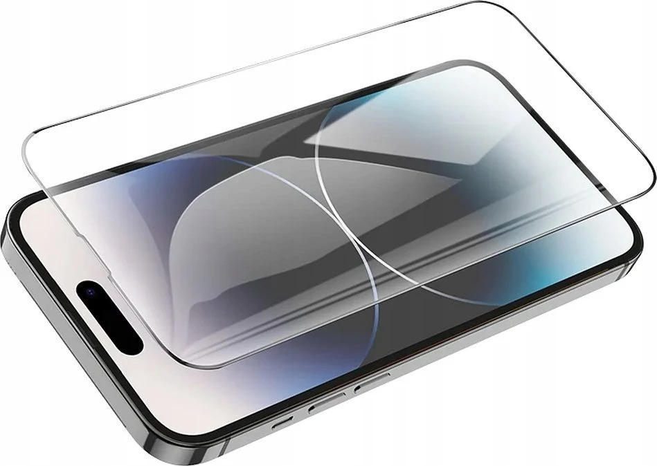 Grūdintas stiklas iPhone 14 PRO MAX Hoco HD 5D Guardian Shield 10 vnt. G14 juodas