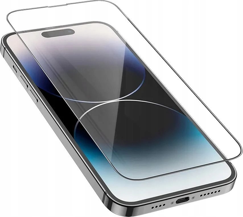 Grūdintas stiklas iPhone 14 PRO MAX Hoco HD 5D Guardian Shield 10 vnt. G14 juodas