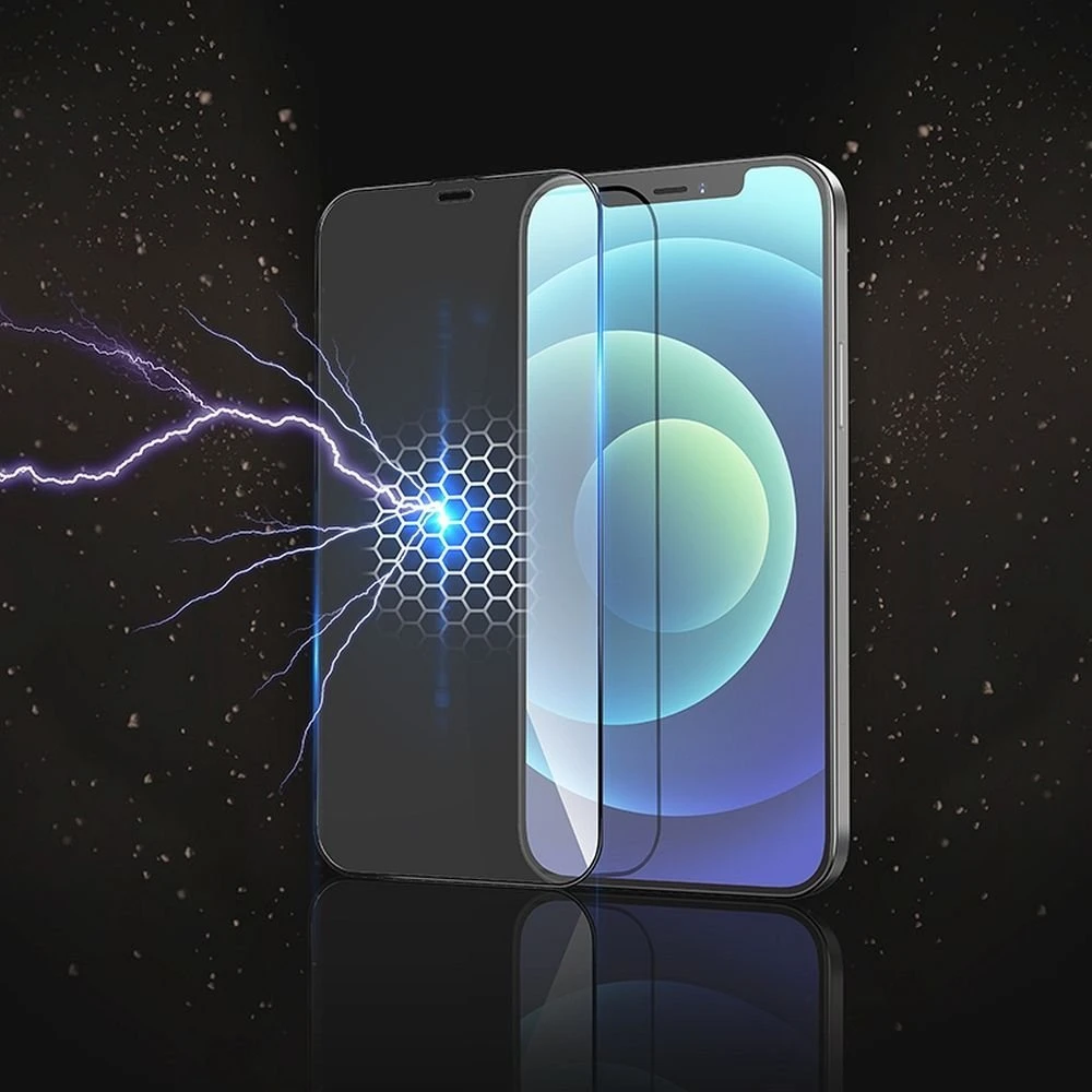 Grūdintas stiklas iPhone 12 PRO MAX Hoco HD antistatinis 25 vnt. G10