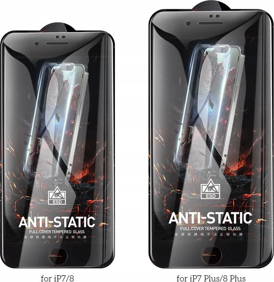 Grūdintas stiklas iPhone 7 PLUS / 8 PLUS Hoco HD antistatinis 25 vnt. G10
