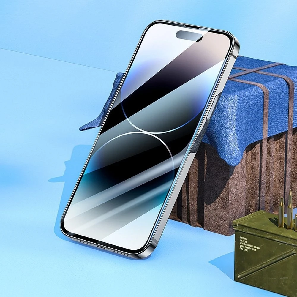 Grūdintas stiklas iPhone 14 PRO MAX Hoco HD Antistatic 25 vnt. G10