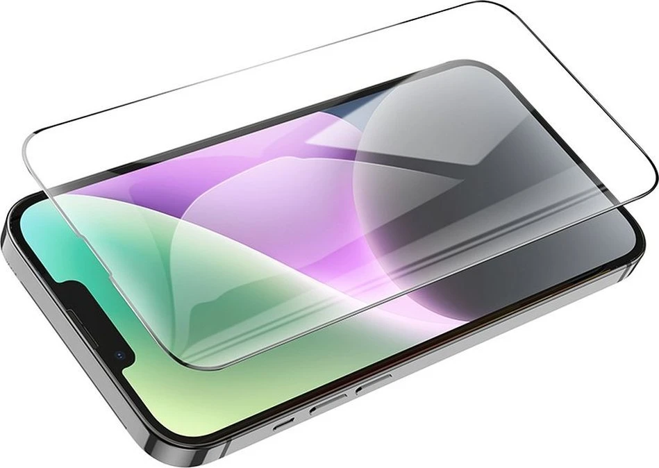Grūdintas stiklas iPhone 14 PLUS / 13 PRO MAX Hoco HD antistatinis 25 vnt. G10