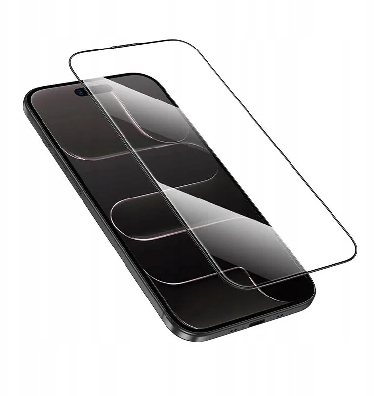 Grūdinto stiklo iPhone 17 AIR Hoco HD 5D apsauginis stiklas 10 vnt. G14 juodas