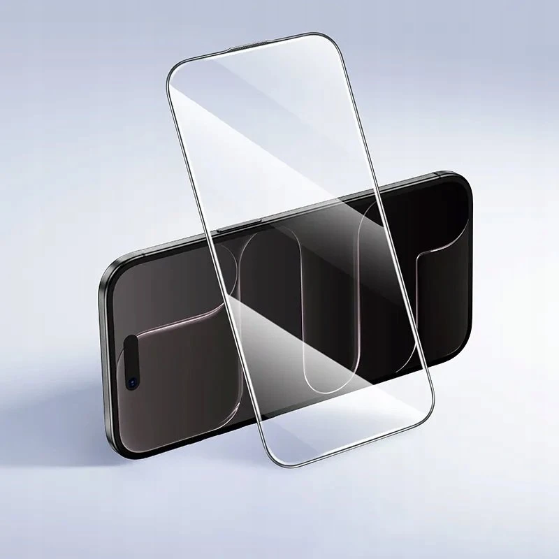 Grūdinto stiklo iPhone 17 AIR Hoco HD 5D apsauginis stiklas 10 vnt. G14 juodas