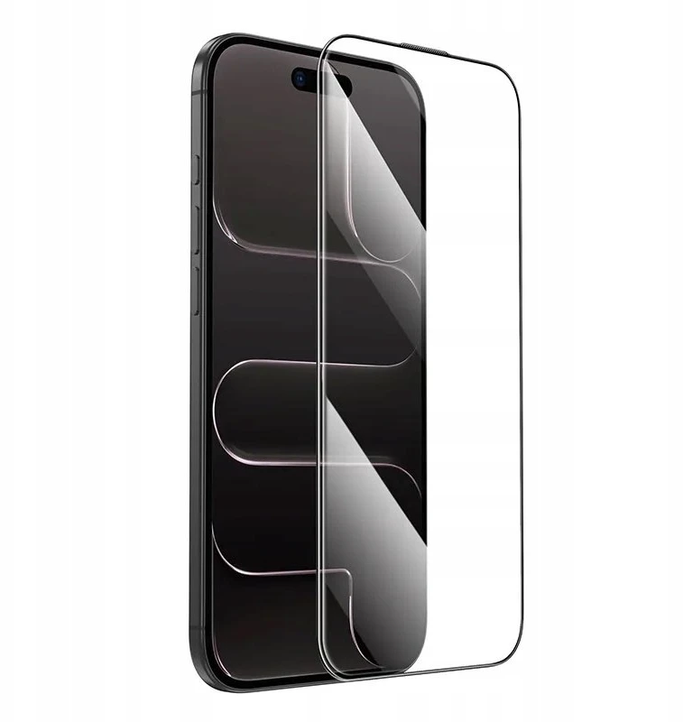Grūdinto stiklo iPhone 17 AIR Hoco HD 5D apsauginis stiklas 10 vnt. G14 juodas