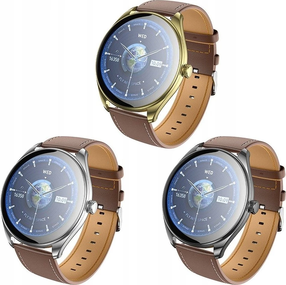 Išmanusis laikrodis Hoco 1,43" AMOLED with call function Y22 sidabrinis