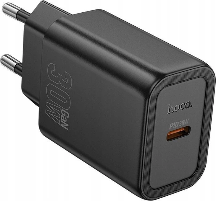 Telefono įkroviklis Hoco USB C QC PD 30W N62 juodas