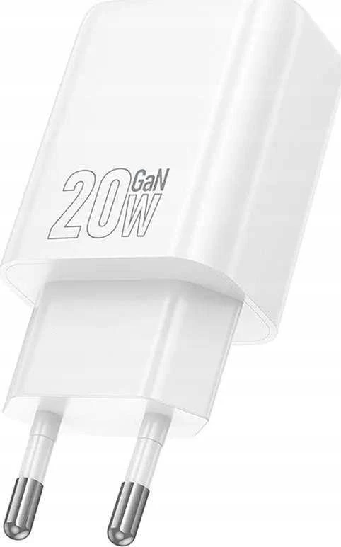 Telefono įkroviklis Hoco USB A + USB C QC3.0 PD 3A 20W N61 baltas