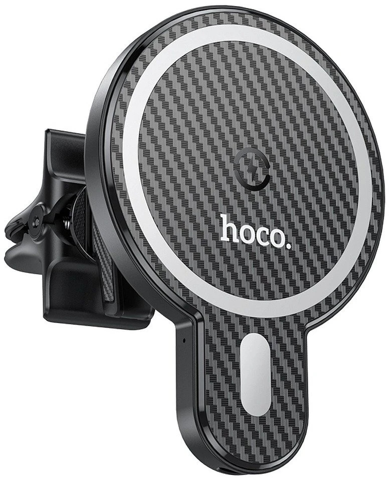 Automobilinis laikiklis-įkroviklis Hoco CA85 Magsafe 15W juodas
