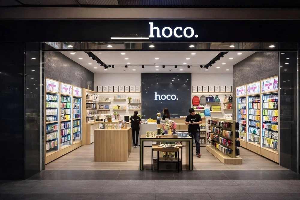 Apple Suderinamas „Find My Hoco E91H“ bagažo sekiklis, juodas