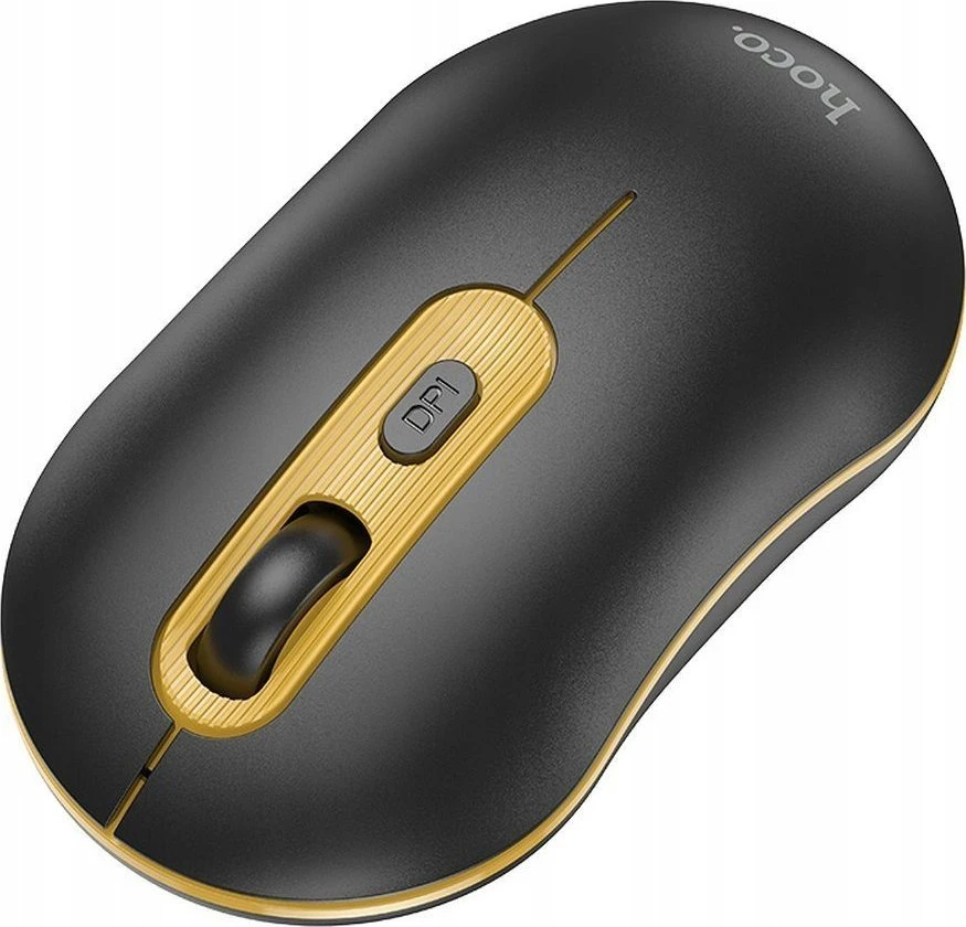 Belaidė pelė Hoco 2,4G 1600 dpi GM21 juodas