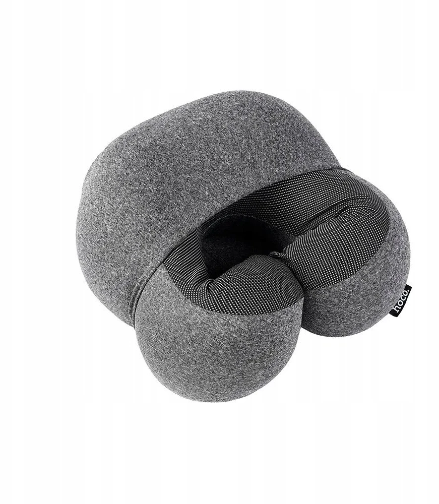 Traveling pillow Hoco "U" - shaped HX70 juodas