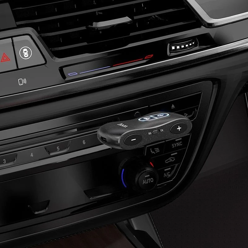FM bangų moduliatorius Hoco E73 Pro Journey AUX BT