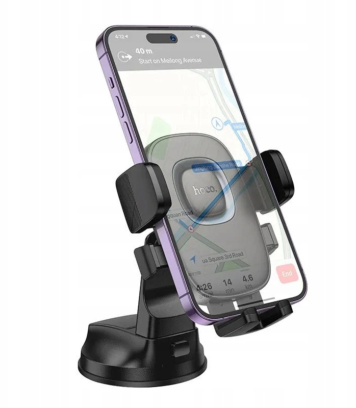 Car phone holder Hoco dashboard H76 juodas